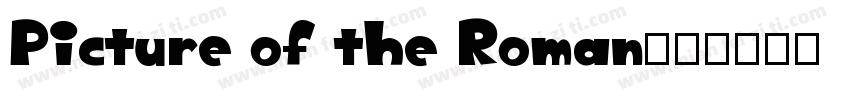 Picture of the Roman字体转换